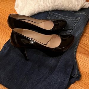Authentic Prada patent leather high heels